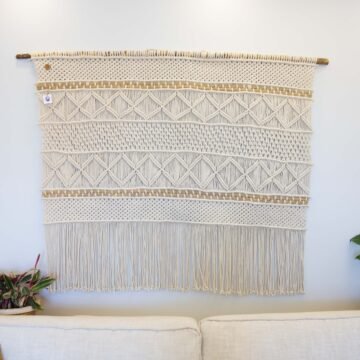 Macrame Curtain ROU-C104 - 2