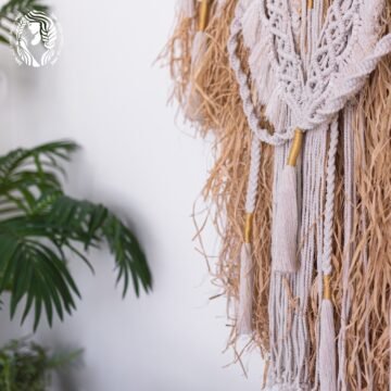 Macrame Curtain ROU-C111 - 2