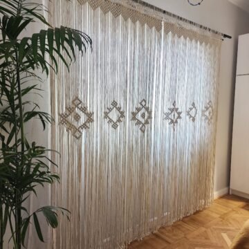 Macrame Curtain ROU-C87 - 2