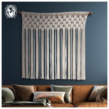 Macrame Curtain ROU-C90