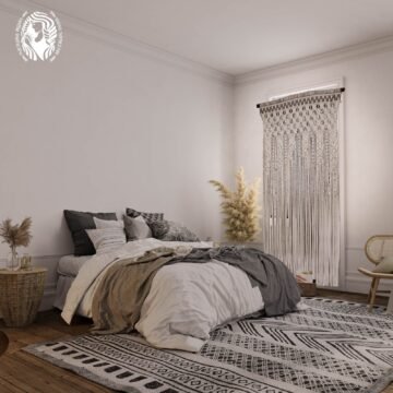 Macrame Curtain ROU-C91