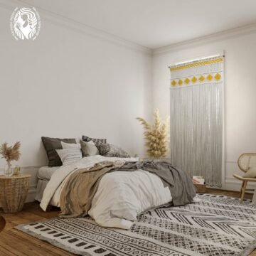 Macrame Curtain ROU-C92 - 2