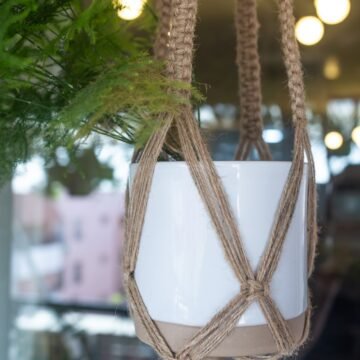 Spiral Jute Hanging