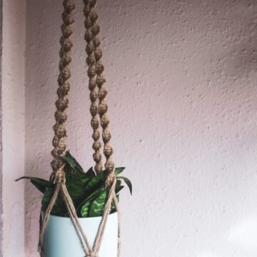 Half Spiral Jute Hanging - 2