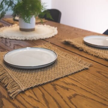 Square Jute Table Mat
