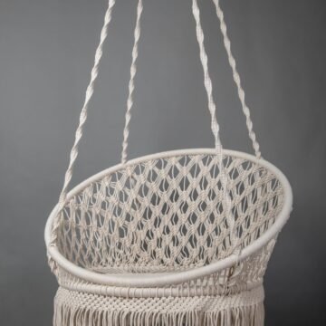X Circle Macrame Swing - 2