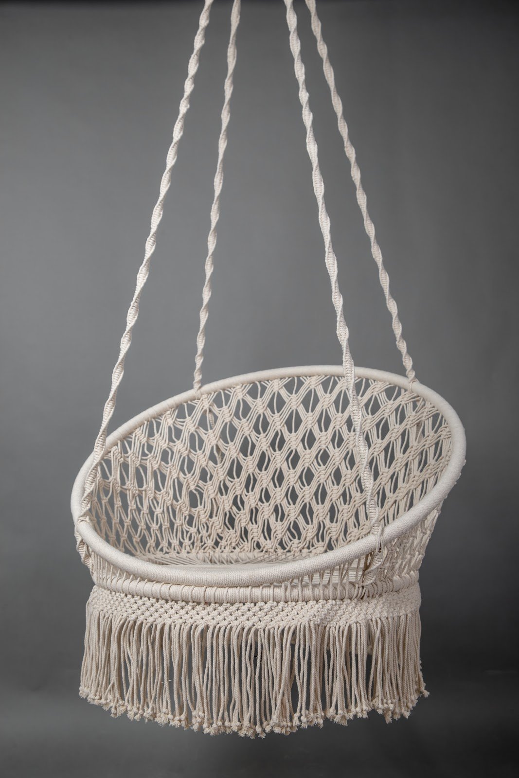 X Circle Macrame Swing - 2