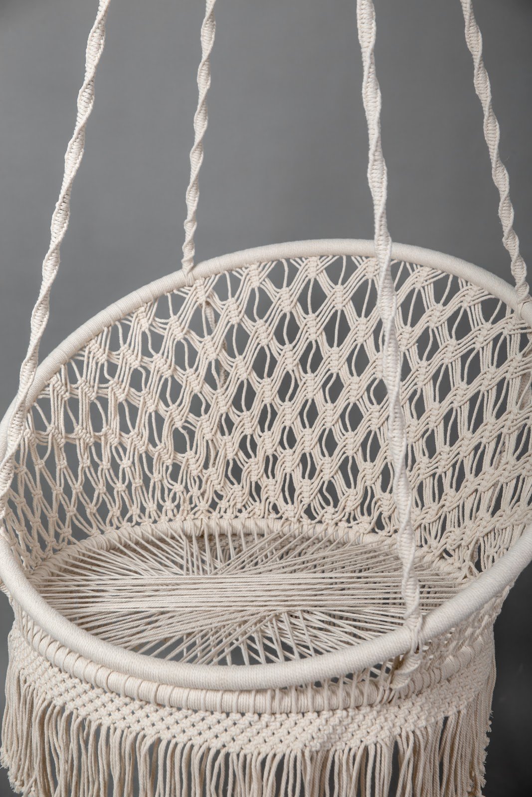 X Circle Macrame Swing - 3