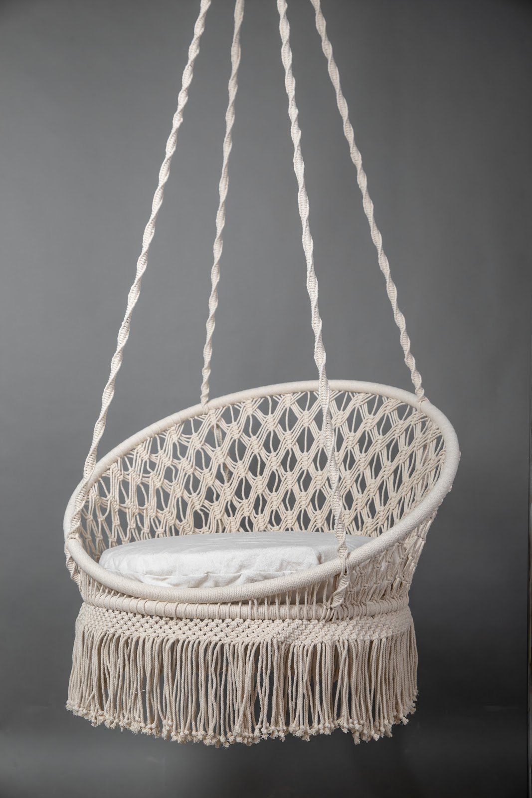 X Circle Macrame Swing - 4