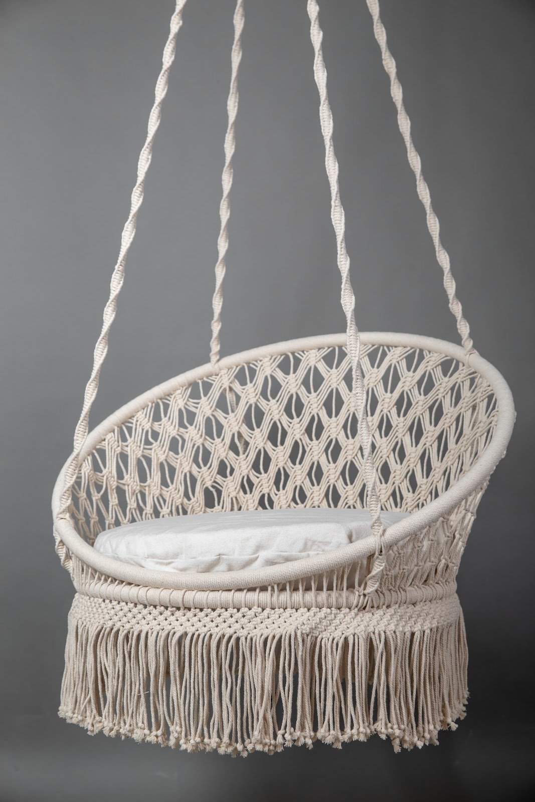 X Circle Macrame Swing - 5
