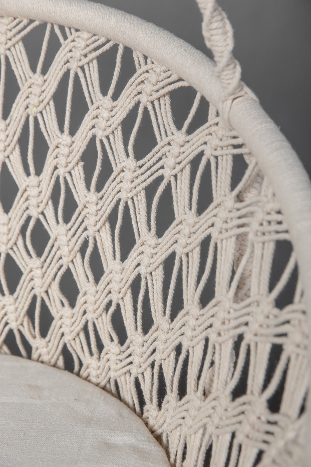 X Circle Macrame Swing - 7